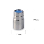 QBH Protective Window D12.8 d11.5 H19.7 Single-Module Silver Type Raycus OEM