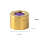 QBH Protective Window D12.8 H9.4 Gold Type MAXOEM